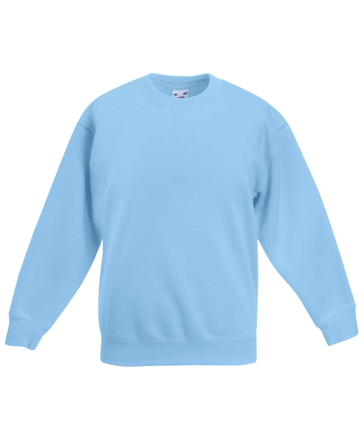 Sky Blue - Kids classic set-in sweatshirt Sweatshirts Fruit of the Loom Back to Education, Junior, Must Haves, Sweatshirts Schoolwear Centres