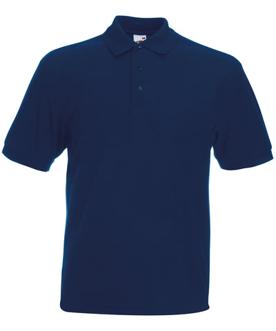 Navy* - Heavyweight 65/35 polo Polos Fruit of the Loom Fruit of the Loom Polos, Must Haves, Plus Sizes, Polos & Casual Schoolwear Centres