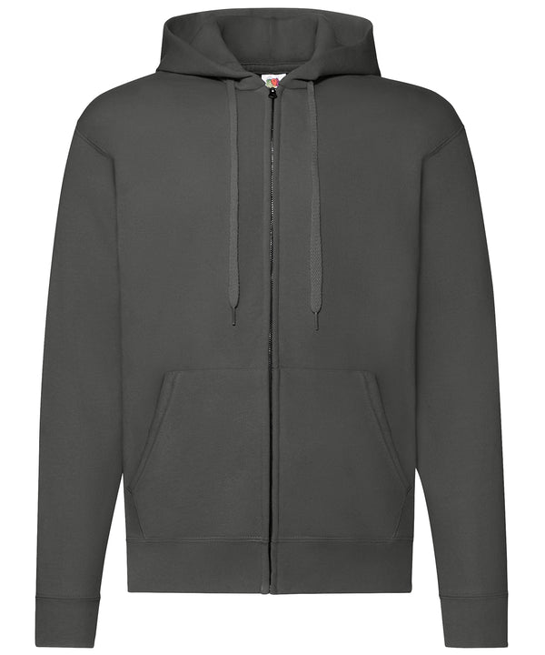 Light Graphite - Classic 80/20 hooded sweatshirt jacket Hoodies Fruit of the Loom Hoodies, Must Haves, New Sizes for 2021, Plus Sizes, Price Lock, Sports & Leisure Schoolwear Centres