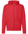 Red - Classic 80/20 hooded sweatshirt jacket Hoodies Fruit of the Loom Hoodies, Must Haves, New Sizes for 2021, Plus Sizes, Price Lock, Sports & Leisure Schoolwear Centres