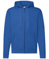 Royal Blue - Classic 80/20 hooded sweatshirt jacket Hoodies Fruit of the Loom Hoodies, Must Haves, New Sizes for 2021, Plus Sizes, Price Lock, Sports & Leisure Schoolwear Centres