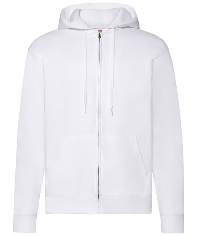 White - Classic 80/20 hooded sweatshirt jacket Hoodies Fruit of the Loom Hoodies, Must Haves, New Sizes for 2021, Plus Sizes, Price Lock, Sports & Leisure Schoolwear Centres
