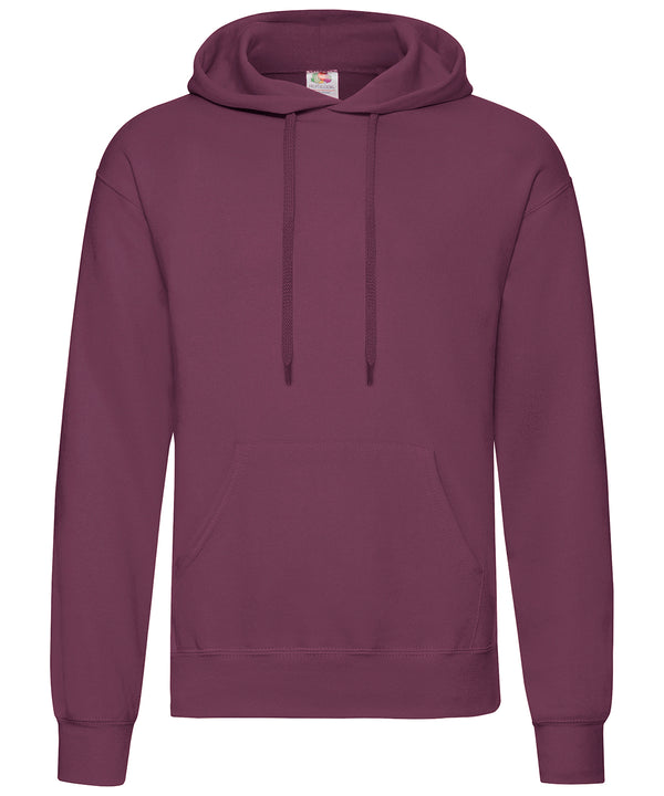 Burgundy* - Classic 80/20 hooded sweatshirt Hoodies Fruit of the Loom Home of the hoodie, Hoodies, Must Haves, New Colours for 2023, New Sizes for 2021, Plus Sizes, Price Lock, Raladeal - Recently Added, Sports & Leisure, Workwear Schoolwear Centres