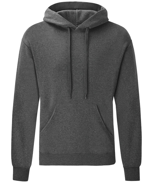 Dark Heather Grey - Classic 80/20 hooded sweatshirt Hoodies Fruit of the Loom Home of the hoodie, Hoodies, Must Haves, New Colours for 2023, New Sizes for 2021, Plus Sizes, Price Lock, Raladeal - Recently Added, Sports & Leisure, Workwear Schoolwear Centres