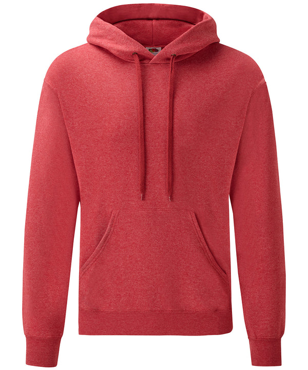 Heather Red - Classic 80/20 hooded sweatshirt Hoodies Fruit of the Loom Home of the hoodie, Hoodies, Must Haves, New Colours for 2023, New Sizes for 2021, Plus Sizes, Price Lock, Raladeal - Recently Added, Sports & Leisure, Workwear Schoolwear Centres