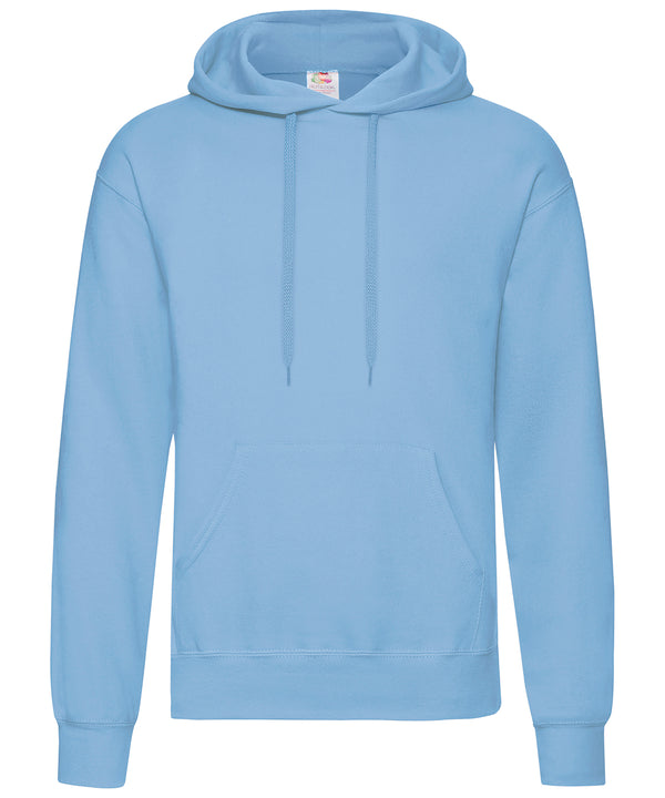 Sky Blue - Classic 80/20 hooded sweatshirt Hoodies Fruit of the Loom Home of the hoodie, Hoodies, Must Haves, New Colours for 2023, New Sizes for 2021, Plus Sizes, Price Lock, Raladeal - Recently Added, Sports & Leisure, Workwear Schoolwear Centres