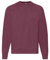 Burgundy - Classic 80/20 raglan sweatshirt Sweatshirts Fruit of the Loom Co-ords, Must Haves, New Colours for 2023, New Sizes for 2021, Plus Sizes, Price Lock, Sweatshirts Schoolwear Centres