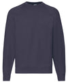 Deep Navy*† - Classic 80/20 raglan sweatshirt Sweatshirts Fruit of the Loom Co-ords, Must Haves, New Colours for 2023, New Sizes for 2021, Plus Sizes, Price Lock, Sweatshirts Schoolwear Centres