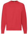 Red - Classic 80/20 raglan sweatshirt Sweatshirts Fruit of the Loom Co-ords, Must Haves, New Colours for 2023, New Sizes for 2021, Plus Sizes, Price Lock, Sweatshirts Schoolwear Centres