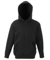 Black - Kids classic hooded sweatshirt Hoodies Fruit of the Loom Home of the hoodie, Hoodies, Junior, Must Haves Schoolwear Centres