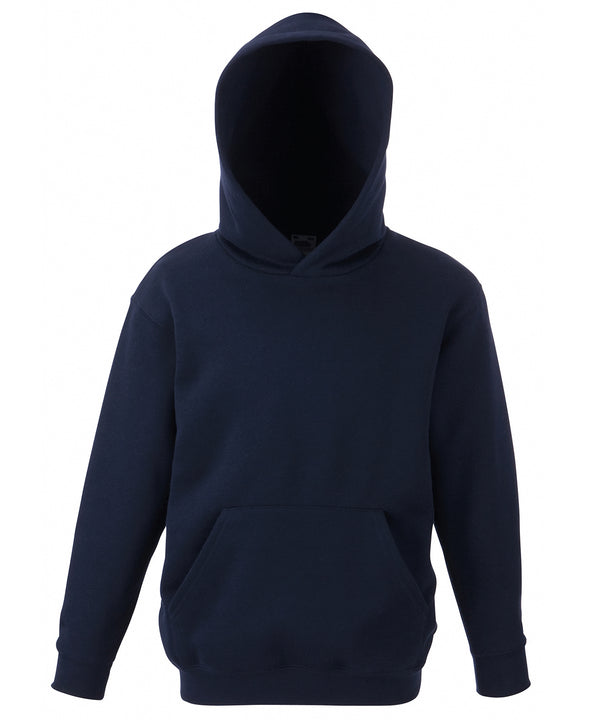 Deep Navy - Kids classic hooded sweatshirt Hoodies Fruit of the Loom Home of the hoodie, Hoodies, Junior, Must Haves Schoolwear Centres