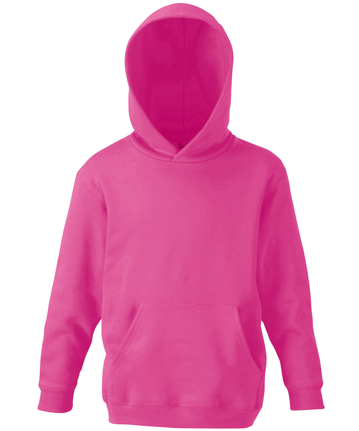 Fuchsia - Kids classic hooded sweatshirt Hoodies Fruit of the Loom Home of the hoodie, Hoodies, Junior, Must Haves Schoolwear Centres