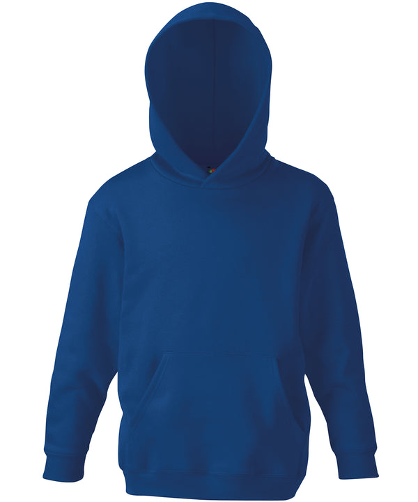 Navy - Kids classic hooded sweatshirt Hoodies Fruit of the Loom Home of the hoodie, Hoodies, Junior, Must Haves Schoolwear Centres