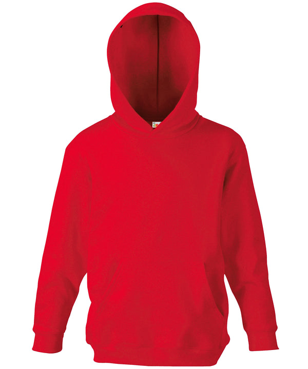 Red - Kids classic hooded sweatshirt Hoodies Fruit of the Loom Home of the hoodie, Hoodies, Junior, Must Haves Schoolwear Centres