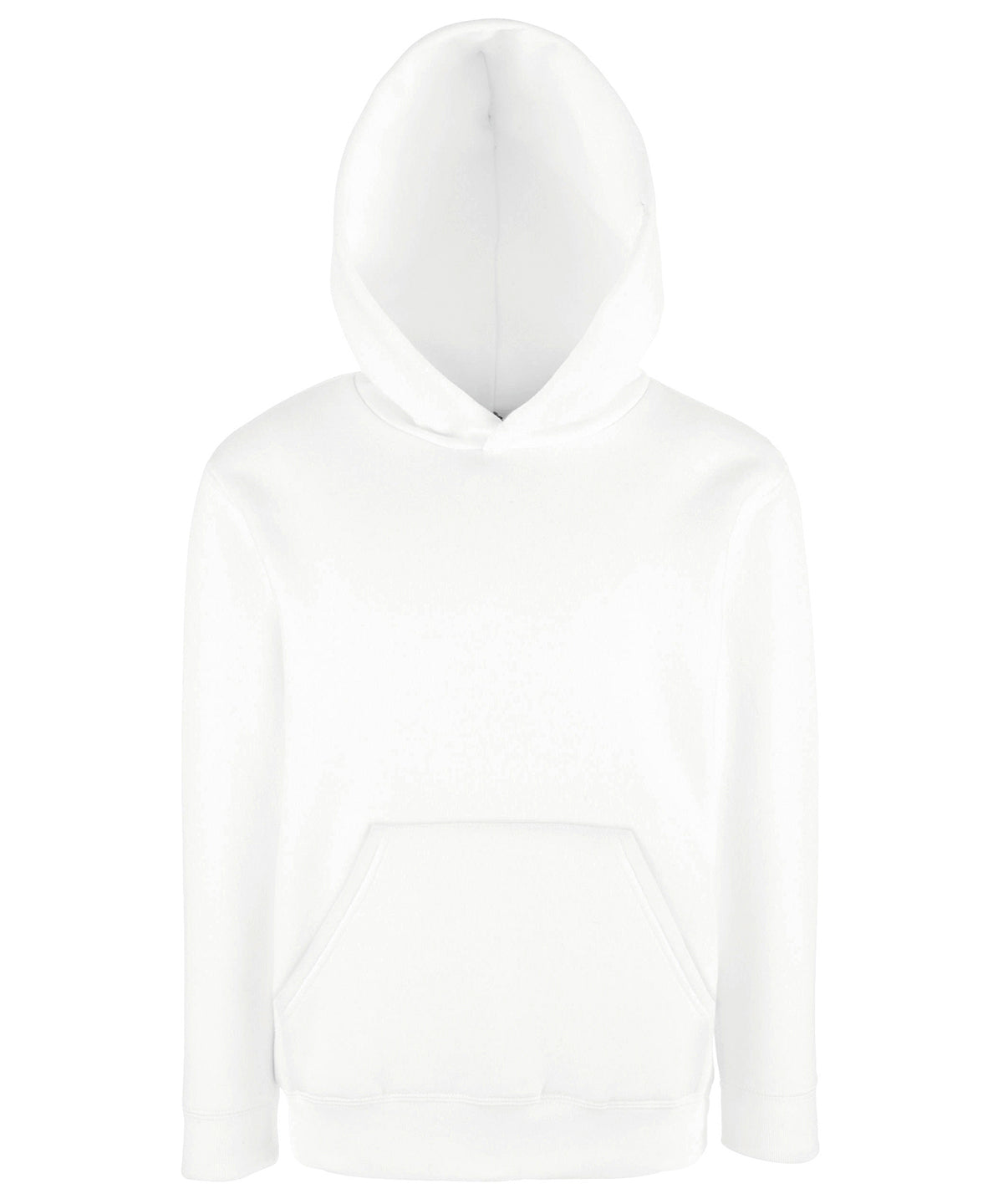 White - Kids classic hooded sweatshirt Hoodies Fruit of the Loom Home of the hoodie, Hoodies, Junior, Must Haves Schoolwear Centres