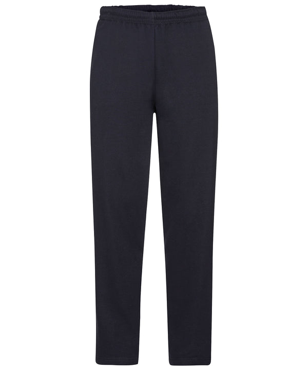 Deep Navy* - Classic 80/20 open leg sweatpants Sweatpants Fruit of the Loom Joggers, Must Haves, New Sizes for 2021, Plus Sizes, Sports & Leisure Schoolwear Centres