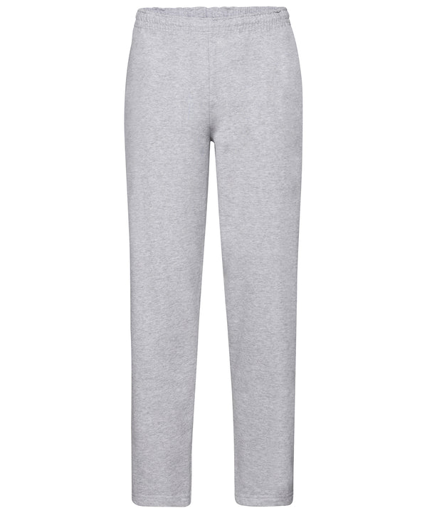 Heather Grey* - Classic 80/20 open leg sweatpants Sweatpants Fruit of the Loom Joggers, Must Haves, New Sizes for 2021, Plus Sizes, Sports & Leisure Schoolwear Centres