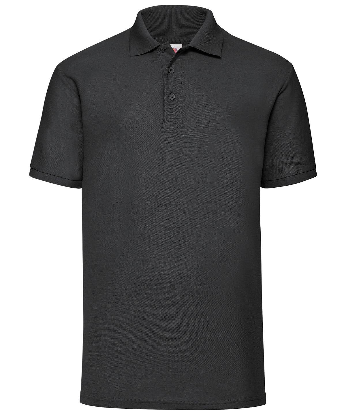 Black* - 65/35 Polo Polos Fruit of the Loom 2022 Spring Edit, Fruit of the Loom Polos, Must Haves, Plus Sizes, Polos & Casual, Polos safe to wash at 60 degrees, Price Lock, Safe to wash at 60 degrees, Sports & Leisure, Workwear Schoolwear Centres