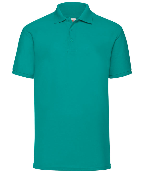 Emerald - 65/35 Polo Polos Fruit of the Loom 2022 Spring Edit, Fruit of the Loom Polos, Must Haves, Plus Sizes, Polos & Casual, Polos safe to wash at 60 degrees, Price Lock, Safe to wash at 60 degrees, Sports & Leisure, Workwear Schoolwear Centres