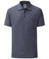 Heather Navy - 65/35 Polo Polos Fruit of the Loom 2022 Spring Edit, Fruit of the Loom Polos, Must Haves, Plus Sizes, Polos & Casual, Polos safe to wash at 60 degrees, Price Lock, Safe to wash at 60 degrees, Sports & Leisure, Workwear Schoolwear Centres