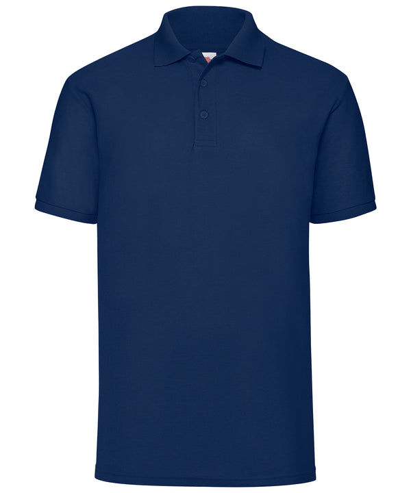 Navy* - 65/35 Polo Polos Fruit of the Loom 2022 Spring Edit, Fruit of the Loom Polos, Must Haves, Plus Sizes, Polos & Casual, Polos safe to wash at 60 degrees, Price Lock, Safe to wash at 60 degrees, Sports & Leisure, Workwear Schoolwear Centres
