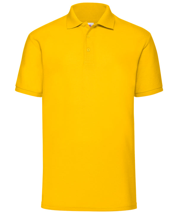 Sunflower - 65/35 Polo Polos Fruit of the Loom 2022 Spring Edit, Fruit of the Loom Polos, Must Haves, Plus Sizes, Polos & Casual, Polos safe to wash at 60 degrees, Price Lock, Safe to wash at 60 degrees, Sports & Leisure, Workwear Schoolwear Centres