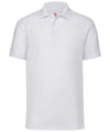 White* - 65/35 Polo Polos Fruit of the Loom 2022 Spring Edit, Fruit of the Loom Polos, Must Haves, Plus Sizes, Polos & Casual, Polos safe to wash at 60 degrees, Price Lock, Safe to wash at 60 degrees, Sports & Leisure, Workwear Schoolwear Centres