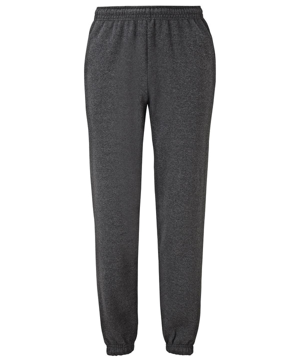 Dark Heather Grey - Classic 80/20 elasticated sweatpants Sweatpants Fruit of the Loom Co-ords, Joggers, Must Haves, New Products – February Launch, New Sizes for 2021, New Sizes for 2023, Plus Sizes Schoolwear Centres