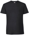 Black* - Ringspun premium T T-Shirts Fruit of the Loom Must Haves, New Colours for 2023, Safe to wash at 60 degrees, T-Shirts & Vests, Tees safe to wash at 60 degrees Schoolwear Centres