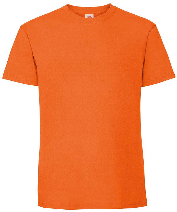Orange - Ringspun premium T T-Shirts Fruit of the Loom Must Haves, New Colours for 2023, Safe to wash at 60 degrees, T-Shirts & Vests, Tees safe to wash at 60 degrees Schoolwear Centres
