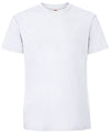 White* - Ringspun premium T T-Shirts Fruit of the Loom Must Haves, New Colours for 2023, Safe to wash at 60 degrees, T-Shirts & Vests, Tees safe to wash at 60 degrees Schoolwear Centres