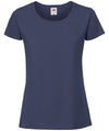 Navy - Lady-fit ringspun premium t-shirt T-Shirts Fruit of the Loom New Colours for 2023, Safe to wash at 60 degrees, T-Shirts & Vests, Tees safe to wash at 60 degrees Schoolwear Centres