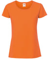 Orange - Lady-fit ringspun premium t-shirt T-Shirts Fruit of the Loom New Colours for 2023, Safe to wash at 60 degrees, T-Shirts & Vests, Tees safe to wash at 60 degrees Schoolwear Centres