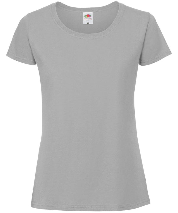 Zinc - Lady-fit ringspun premium t-shirt T-Shirts Fruit of the Loom New Colours for 2023, Safe to wash at 60 degrees, T-Shirts & Vests, Tees safe to wash at 60 degrees Schoolwear Centres