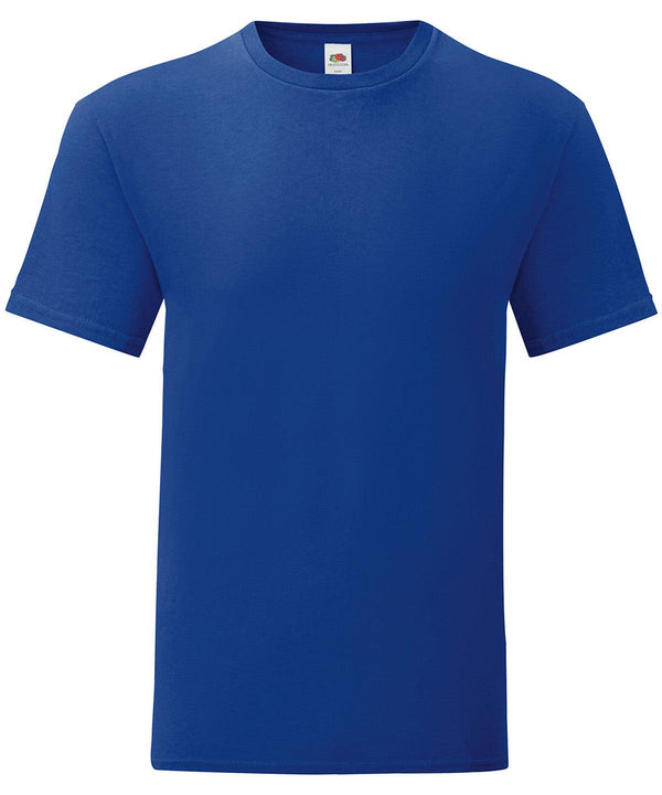 Cobalt Blue - Iconic 150 T T-Shirts Fruit of the Loom Holiday Season, Must Haves, New Colours For 2022, New Colours for 2023, New Sizes for 2021, Plus Sizes, Rebrandable, T-Shirts & Vests Schoolwear Centres