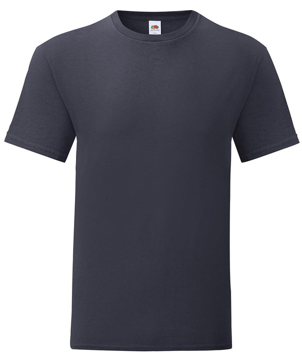 Deep Navy* - Iconic 150 T T-Shirts Fruit of the Loom Holiday Season, Must Haves, New Colours For 2022, New Colours for 2023, New Sizes for 2021, Plus Sizes, Rebrandable, T-Shirts & Vests Schoolwear Centres