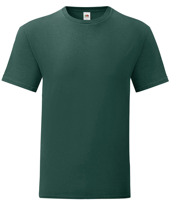 Forest Green - Iconic 150 T T-Shirts Fruit of the Loom Holiday Season, Must Haves, New Colours For 2022, New Colours for 2023, New Sizes for 2021, Plus Sizes, Rebrandable, T-Shirts & Vests Schoolwear Centres