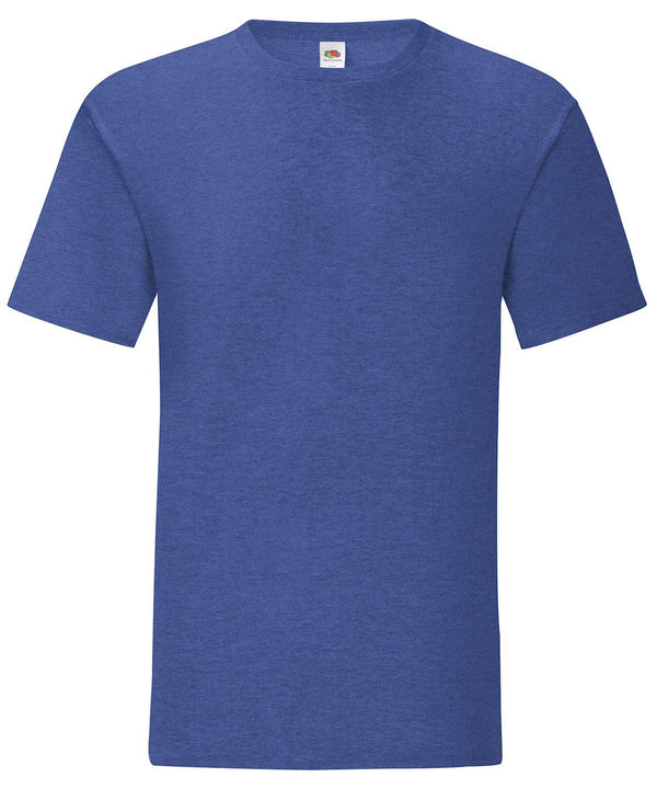 Heather Royal - Iconic 150 T T-Shirts Fruit of the Loom Holiday Season, Must Haves, New Colours For 2022, New Colours for 2023, New Sizes for 2021, Plus Sizes, Rebrandable, T-Shirts & Vests Schoolwear Centres