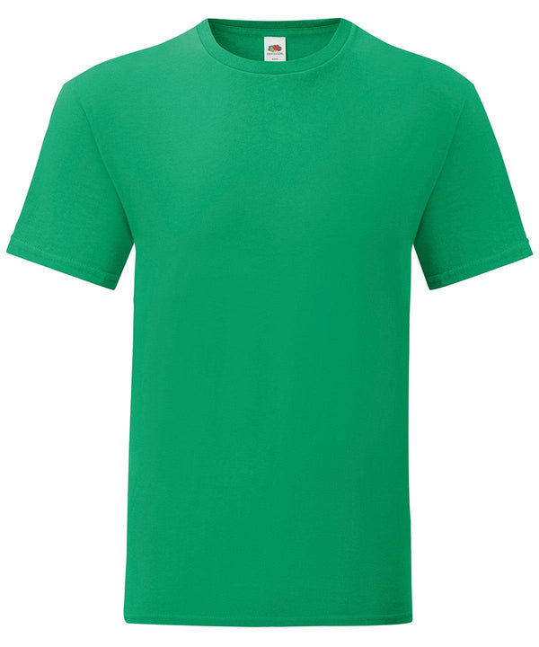 Kelly Green - Iconic 150 T T-Shirts Fruit of the Loom Holiday Season, Must Haves, New Colours For 2022, New Colours for 2023, New Sizes for 2021, Plus Sizes, Rebrandable, T-Shirts & Vests Schoolwear Centres