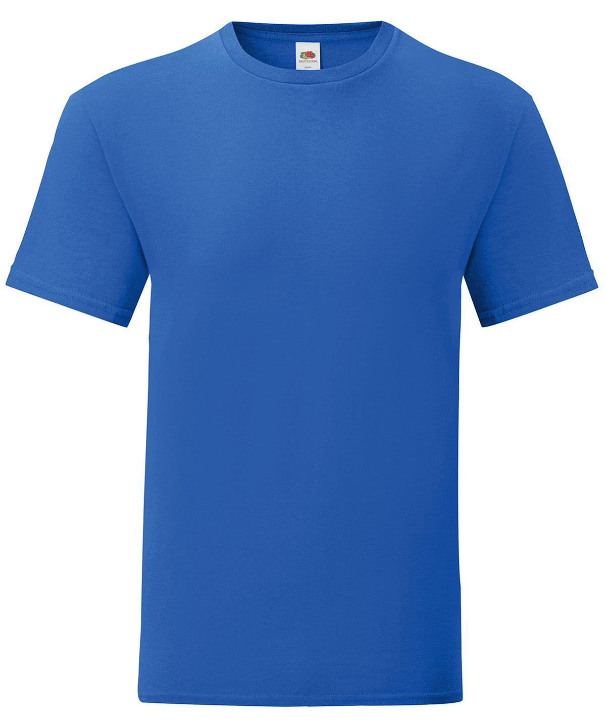 Royal Blue - Iconic 150 T T-Shirts Fruit of the Loom Holiday Season, Must Haves, New Colours For 2022, New Colours for 2023, New Sizes for 2021, Plus Sizes, Rebrandable, T-Shirts & Vests Schoolwear Centres