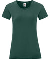 Forest Green - Women's iconic T T-Shirts Fruit of the Loom Holiday Season, New Colours For 2022, New Colours for 2023, Rebrandable, T-Shirts & Vests Schoolwear Centres