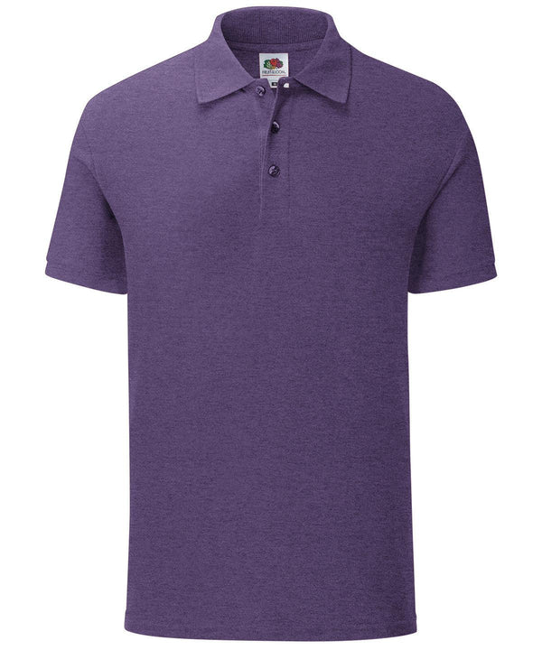 Heather Purple - Iconic polo Polos Fruit of the Loom Plus Sizes, Polos & Casual, Raladeal - Recently Added, Rebrandable Schoolwear Centres
