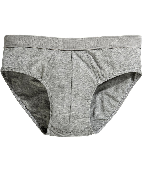 Light Grey Marl - Classic sport 2-pack Briefs Fruit of the Loom Gifting & Accessories, Lounge & Underwear Schoolwear Centres