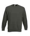 Charcoal* - Premium 70/30 set-in sweatshirt Sweatshirts Fruit of the Loom Must Haves, New Sizes for 2023, Sweatshirts Schoolwear Centres