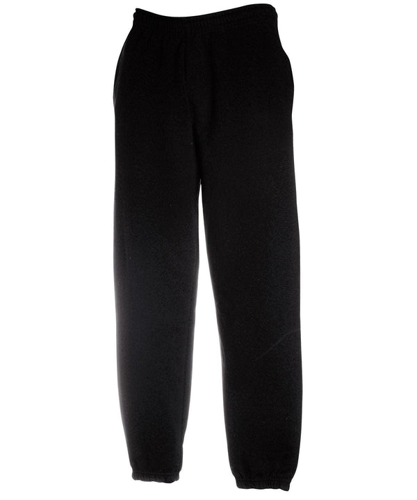 Black - Premium 70/30 elasticated sweatpants Sweatpants Fruit of the Loom Co-ords, Joggers, Must Haves, New Sizes for 2023 Schoolwear Centres