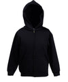 Kids premium hooded sweatshirt jacket