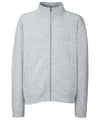 Heather Grey - Premium 70/30 sweatshirt jacket Sweatshirts Fruit of the Loom Jackets & Coats, Must Haves, Sweatshirts Schoolwear Centres