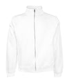 White - Premium 70/30 sweatshirt jacket Sweatshirts Fruit of the Loom Jackets & Coats, Must Haves, Sweatshirts Schoolwear Centres