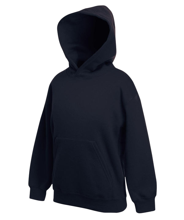 Deep Navy - Kids premium hooded sweatshirt Hoodies Fruit of the Loom Hoodies, Junior, Must Haves Schoolwear Centres