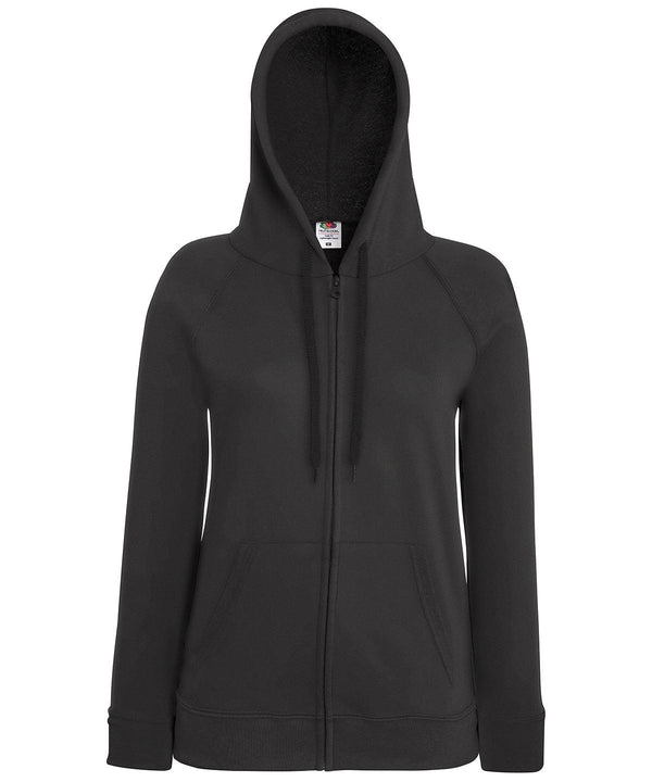 Light Graphite - Women's lightweight hooded sweatshirt jacket Hoodies Fruit of the Loom Hoodies, Raladeal - Recently Added, Women's Fashion Schoolwear Centres